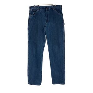 Dickies Cotton Mid Wash Relaxed Fit Carpenter Jeans 38/36
